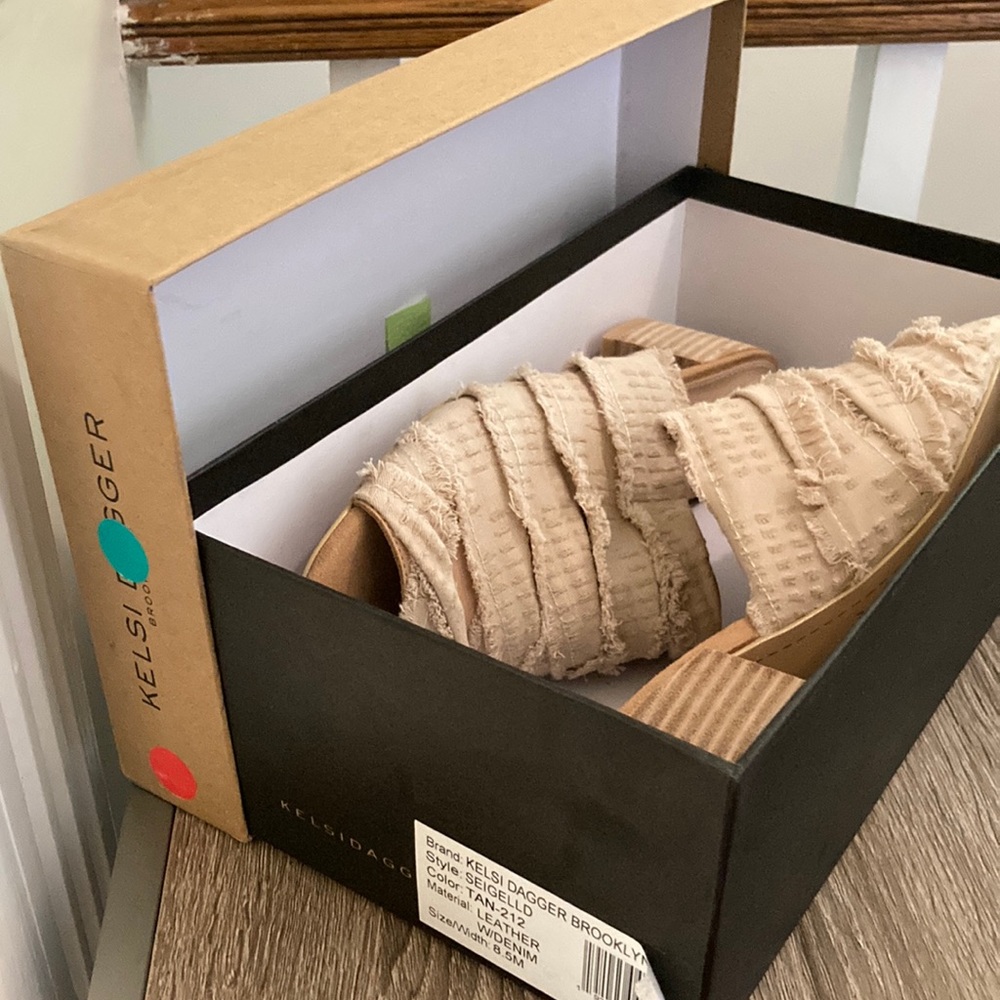 Brand New Sandals! Kelsi Dagger heels